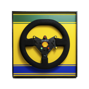 Quadro McLaren MP4/8 - 1993 - Volante - Fórmula 1 - Escala 1:1