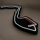 Luminária em LED - Pista Mônaco - Fórmula 1 - 62X45cm - Fonte Bivolt
