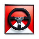 Kit Decorativo - McLaren MP4/4 - 1988 - Quadros Volante + Asa Dianteira + Asa Traseira + Miniatura + Porta-Chaves - Fórmula 1 - 5 Peças