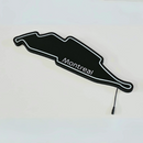 Luminária em LED - Pista Montreal - Fórmula 1 - 59x34cm - Fonte Bivolt