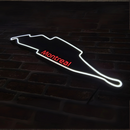 Luminária em LED - Pista Montreal - Fórmula 1 - 59x34cm - Fonte Bivolt