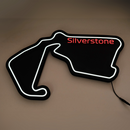 Luminária em LED - Pista Silverstone - Fórmula 1 - 62x42cm - Fonte Bivolt
