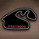 Kit Decorativo - Herói Nacional - Quadro Volante McLaren MP4/6 - 1991 + Luminária em LED Pista Interlagos - Fórmula 1 - 2 Peças