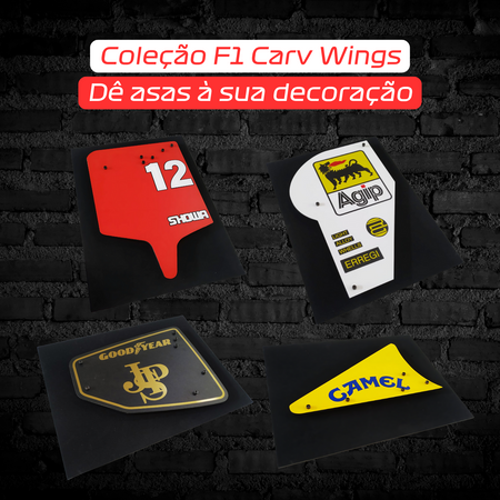 Quadros Fórmula 1 - Coleção F1 Carv Wings