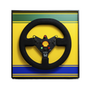 Quadro McLaren MP4/7A - 1992 - Volante - Fórmula 1 - Escala 1:1