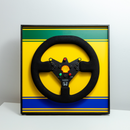 Quadro McLaren MP4/7A - 1992 - Volante - Fórmula 1 - Escala 1:1