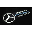 Luminária em LED - Mercedes AMG Petronas Formula One Team - 65x20cm - Fonte Bivolt