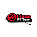 Luminária em LED - Haas F1 Team - Logo - Fórmula 1 - 50x27cm - Fonte Bivolt