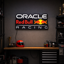 Luminária em LED - Oracle RB Racing - Fórmula 1 - 50x25cm - Fonte Bivolt