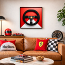 Quadro McLaren MP4/6 - 1991 - Volante - Fórmula 1 - Escala 1:1