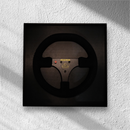 Quadro Lotus 97T - 1985- Volante - Fórmula 1 - Escala 1:1