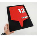 Quadro McLaren MP4/4 - 1988 - Asa Traseira - Fórmula 1 - Escala 1:1 - 45x31cm