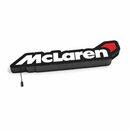 Kit Decorativo - McLaren MP4/4 - 1988 - Quadro Volante + Miniatura Exclusiva + Luminária em LED Logo Antiga - Fórmula 1 - 3 Peças