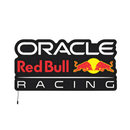 Luminária em LED - Oracle RB Racing - Fórmula 1 - 50x25cm - Fonte Bivolt
