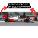 Kit Quadros - McLaren MP4/4 - 1988 - Asa Dianteira + Asa Traseira - Fórmula 1 - 2 Peças