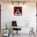 Quadro McLaren MP4/4 - 1988 - Volante - Fórmula 1 - Escala 1:1