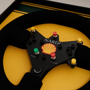 Quadro McLaren MP4/8 - 1993 - Volante - Fórmula 1 - Escala 1:1