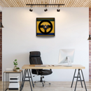 Quadro McLaren MP4/8 - 1993 - Volante - Fórmula 1 - Escala 1:1