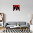 Quadro McLaren MP4/8 - 1993 - Volante - Fórmula 1 - Escala 1:1