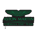 Luminária em LED - Aston Martin Formula One Team - 50x25cm - Fonte Bivolt