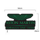 Luminária em LED - Aston Martin Formula One Team - 50x25cm - Fonte Bivolt