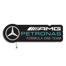Luminária em LED - Mercedes AMG Petronas Formula One Team - 65x20cm - Fonte Bivolt