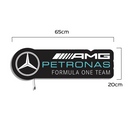 Luminária em LED - Mercedes AMG Petronas Formula One Team - 65x20cm - Fonte Bivolt