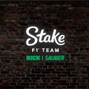 Luminária em LED - Stake F1 Team Kick Sauber - 40x35cm - Fonte Bivolt