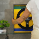 Quadro Toleman TG184 - 1984 - Volante - Fórmula 1 - Escala 1:1