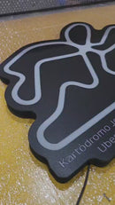 Luminária em LED - Kartódromo José Carlos Pace - Uberlândia (MG) - 50x35cm - Fonte Bivolt