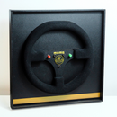 Quadro decorativo do volante da Lotus 98T de 1986, pilotado pelo nosso maior ídolo, item único feito para fãs de Formula 1.